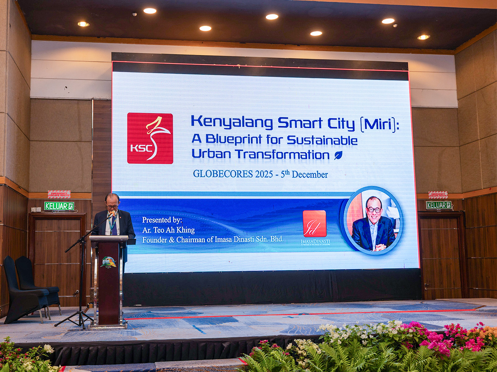 GLobecores speech by Mr Teo