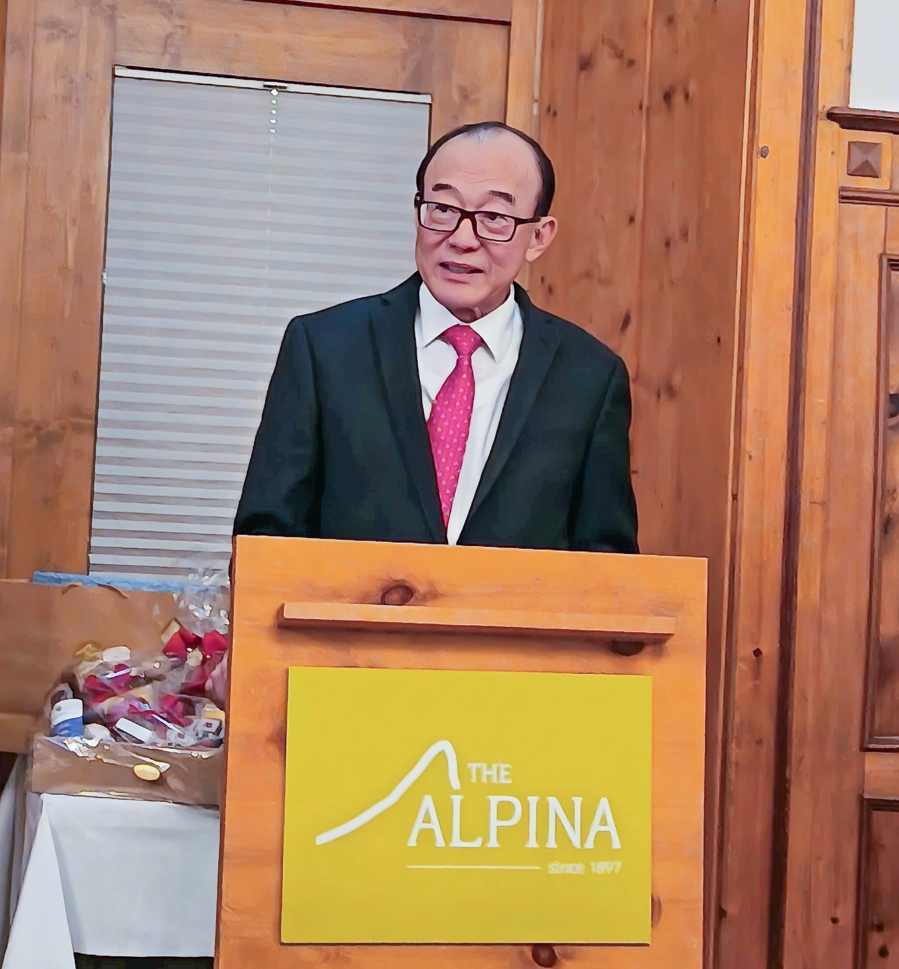 Mr Teo Ah Khing at Alpina 10th Anniversary