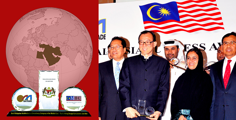 Teo A. Khing Design Consultants wins Best Malaysian Architecture and Consultancy Company in Middle East Awards